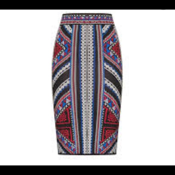 BCBG MAXAZARIA Stretch Pencil Skirt - Picture 2 of 6